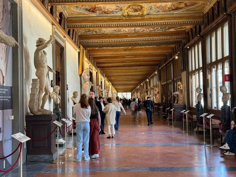 Florence:Uffizi Gallery Fast-Track Ticket + Agudio Guide APP - Key Points