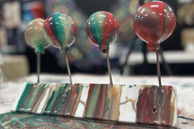 Fluid Art Christmas Ornaments - The Crafting Experience in Detail