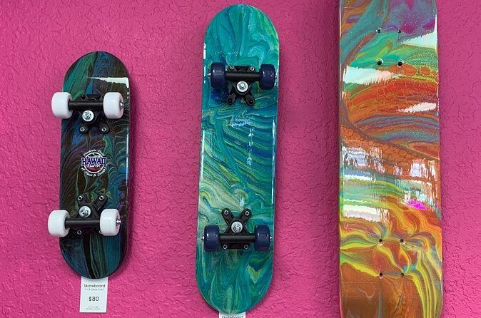 Fluid Art Skateboard Experience - The Value of the Experience