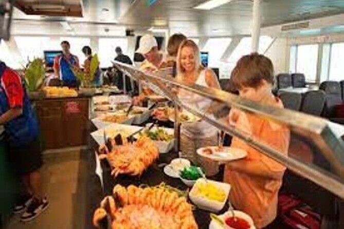 Fly in and Fly out Great Barrier Reef Cairns Day Tour - Food and Refreshments