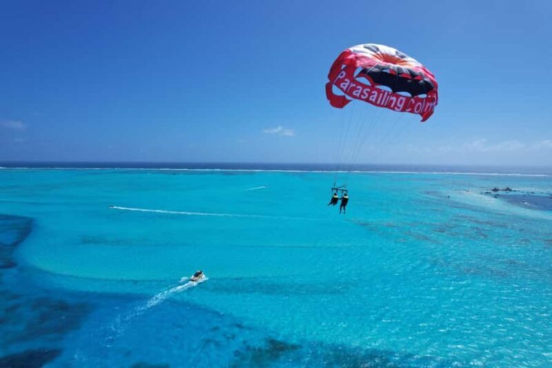 Fly over the 7-Colored Sea Parasail San Andres + Go PRO Camera Included - Practical Tips for Visitors