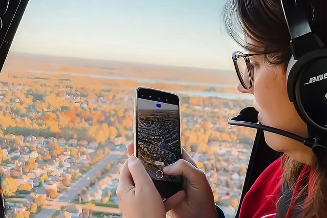 Fly Over the City of Ottawa in a Helicopter - Scenic Views and Highlights