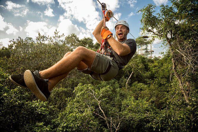 FLY OVER THE JUNGLE extreme Zip Line Circuit, Aqua Zip and more! - Who Would Love This Tour?