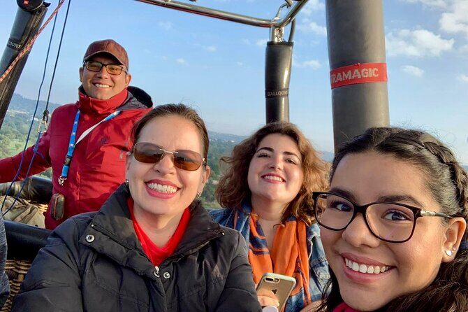 Fly Safely on a Hot Air Balloon over the Teotihuacan valley - The Experience in Detail