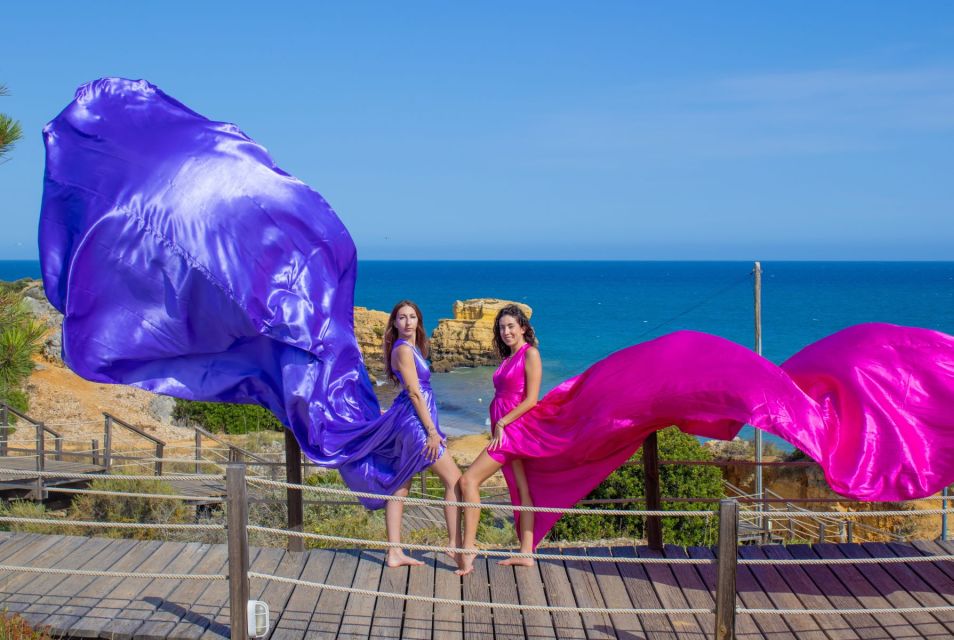 Flying Dress Algarve - Duo Ladies Experience - Photo Delivery