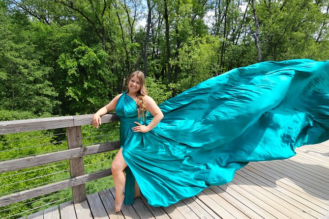 Flying Dress Photo Shoot in Madison WI - Good To Know