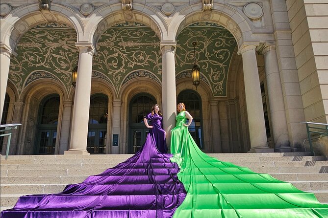 Flying Dress Photo Shoot in Madison WI - Photographer and Photo Capture