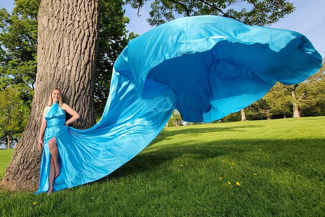 Flying Dress Photo Shoot in Madison WI - Pricing and Booking Information