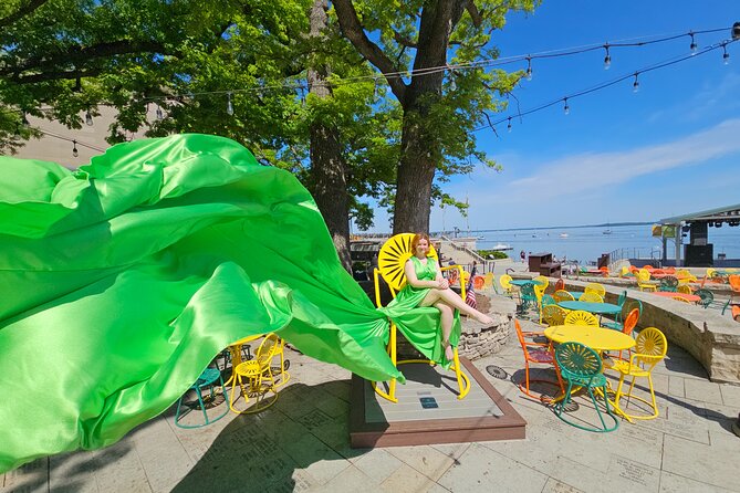 Flying Dress Photo Shoot in Madison WI - Accessibility and Participation
