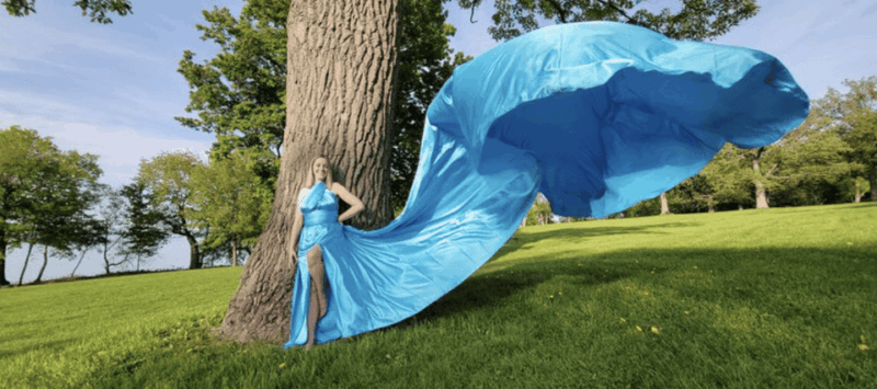 Flying Dress Photo Shoot - Madison WI - Dress Options