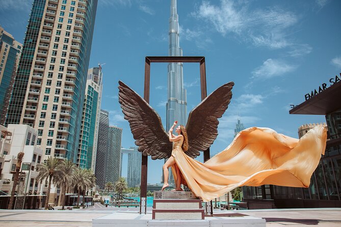 Flying Dress Photography in Dubai - Confirmation and Booking