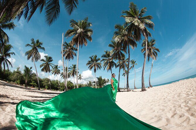 Flying Dress Photoshoot (1 Dress)  Punta Cana  Pro Photographer - The Cost and Value