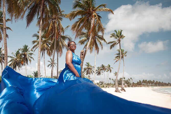 Flying Dress Photoshoot (2 Dresses)  Punta Cana  Photographer - The Experience: What to Expect