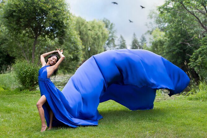 Flying Dress Photoshoot Experience in Ottawa - Who Would Love This?