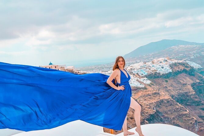 Flying Dress Photoshoot Experience in Santorini - Flexibility and Cancellation Policy
