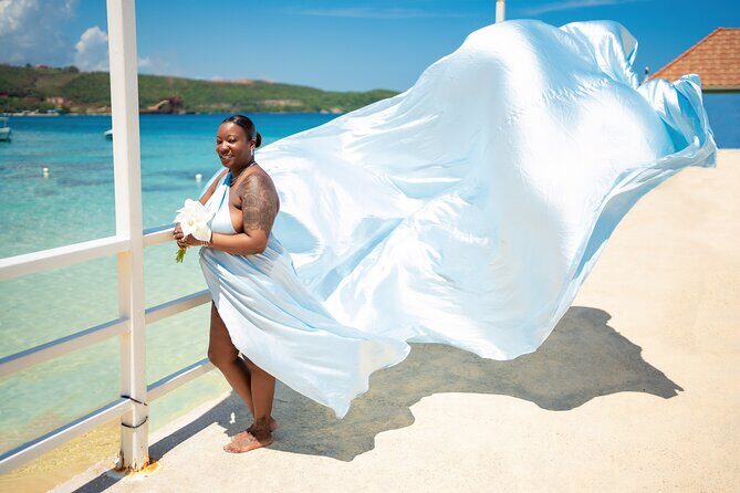 Flying Dress Photoshoot in Jamaica - Authentic Perspectives from Other Travelers