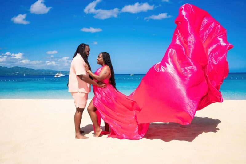 Flying Dress Photoshoot in Jamaica  Stunning Island Views - What’s Included and Practical Details