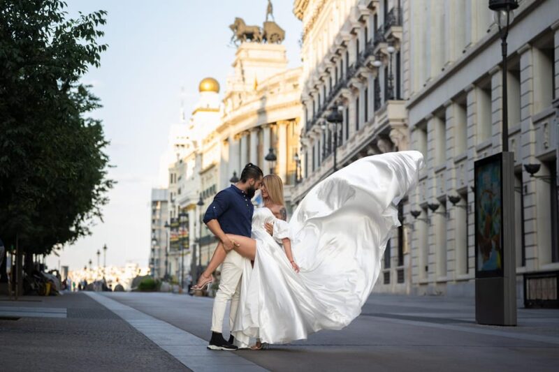 Flying Dress Photoshoot in Madrid - Post-Shoot and Additional Information