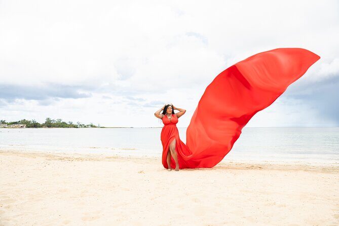 Flying Dress Photoshoot in Montego Bay  Single Person Experience - Is It Worth the Price?