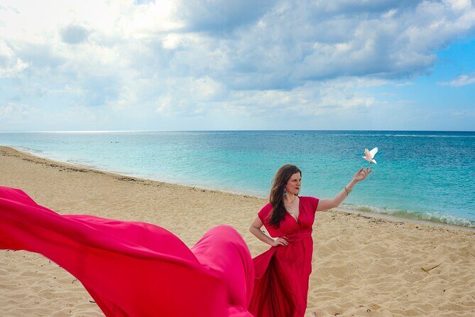 Flying Dress Photoshoot in Playa del Carmen - The Sum Up
