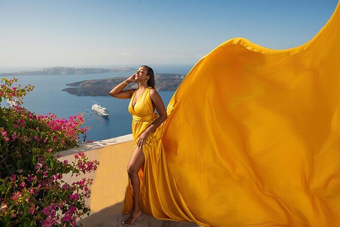 Flying Dress Photoshoot in Santorini - Who Should Consider This?