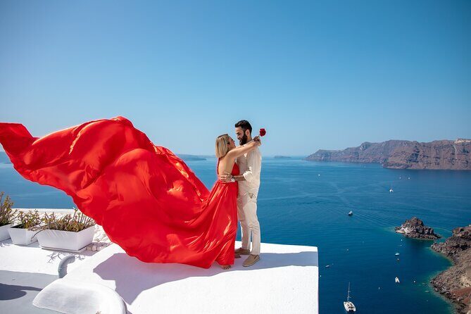 Flying Dress Photoshooting Santorini - An In-Depth Look at the Photoshoot Experience