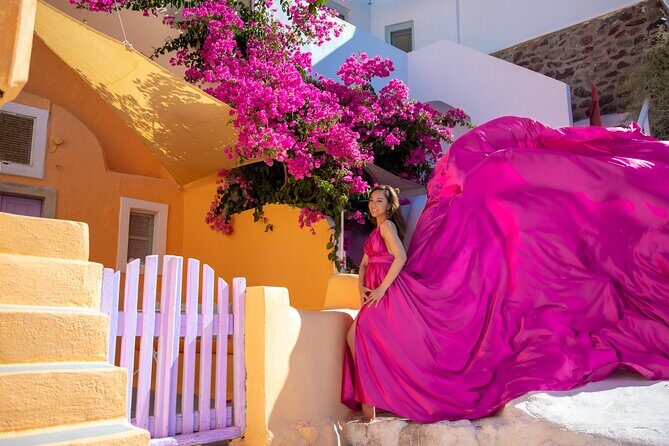 Flying Dress Photoshooting Santorini - FAQ