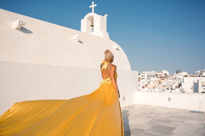 Flying Dress Private Photoshoot Santorini - What Is the Flying Dress Photoshoot in Santorini?