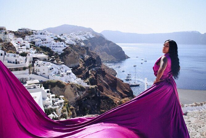 Flying Dress Private Photoshoot Santorini - The Itinerary: What to Expect
