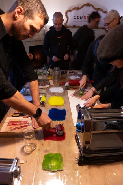 Foligno: creative craft printing workshop on SELF with tasting - Key Points