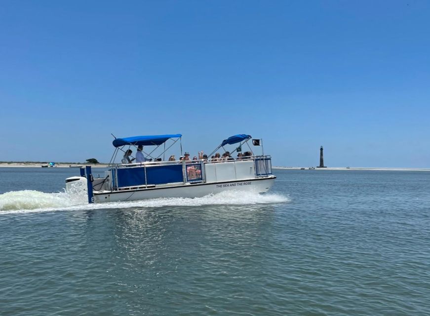 Folly Beach: Morris Island and Dolphin Watching Boat Cruise - Key Points
