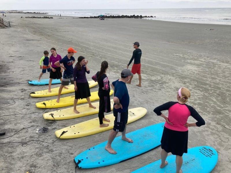 Folly Beach: Surf Lessons - The Scenic Setting of Folly Beach