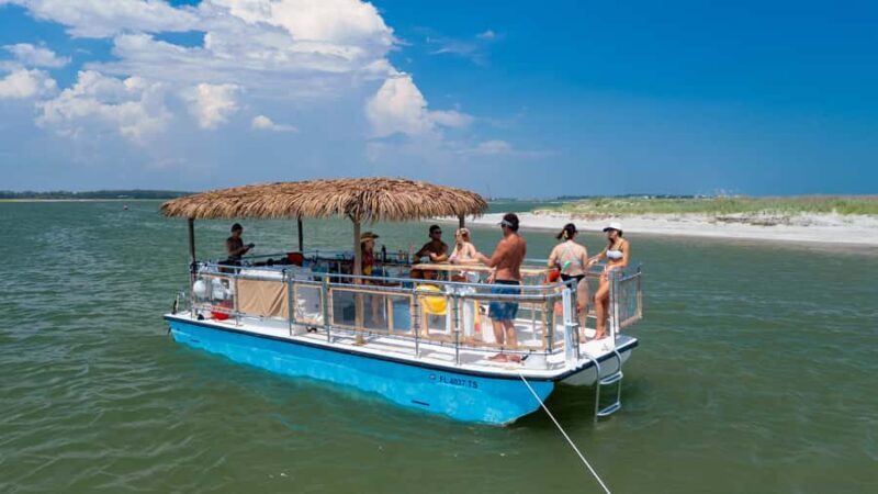 Folly Beach: Tiki Boat Cruise with BYOB Option - Key Points