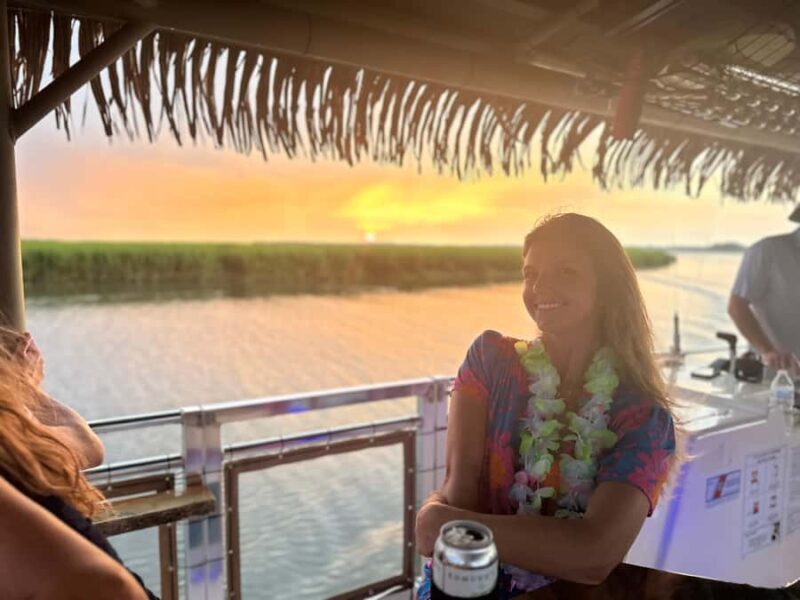 Folly Beach: Tiki Boat Cruise with BYOB Option - An Intro to Folly Beach Tiki Boat Adventures