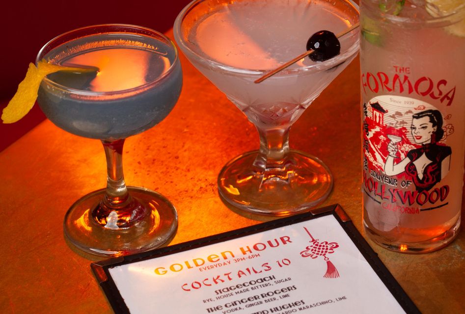 Food and Drink Tasting at the Historic Formosa Cafe - Cancellation Policy