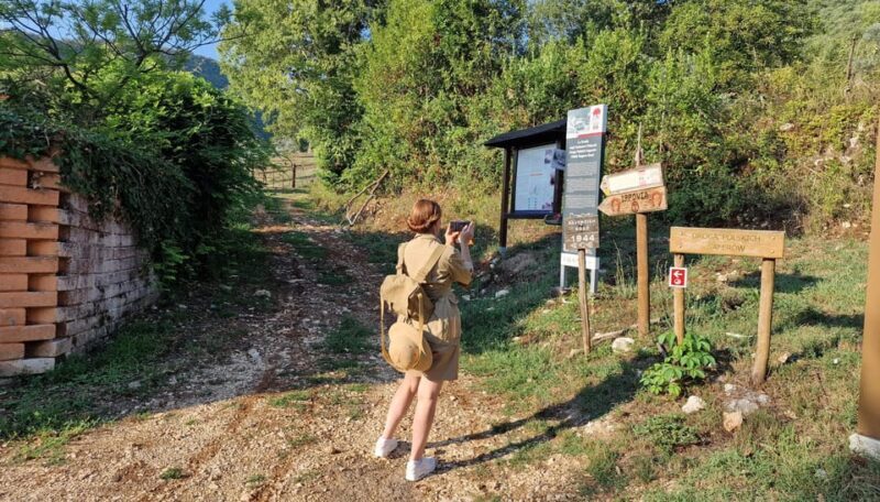 Footprints on the Battlefield Trails at Monte Cassino - Key Points