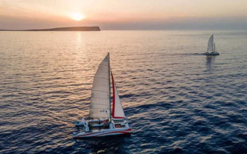 Fornells: Catamaran Sunset Cruise of Menorcas Coast - Activity Overview