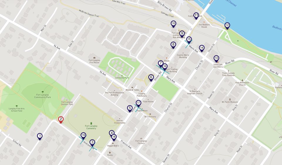 Fort Langley: Film and Television Smartphone Walking Tour - Meeting Point and Starting Location