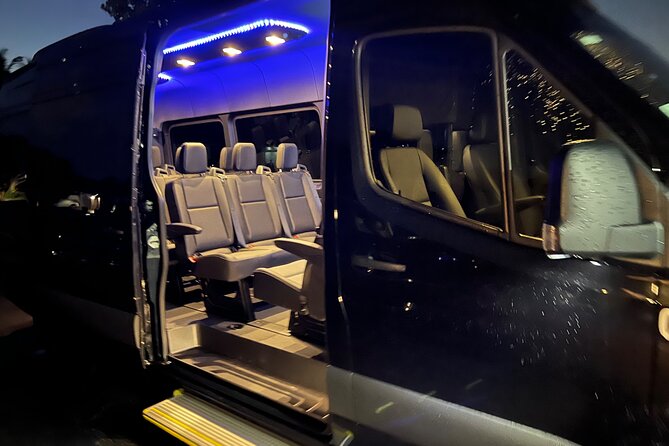 Fort Lauderdale Airport Private Sprinter (Up to 14 Passengers) - Onboard Amenities