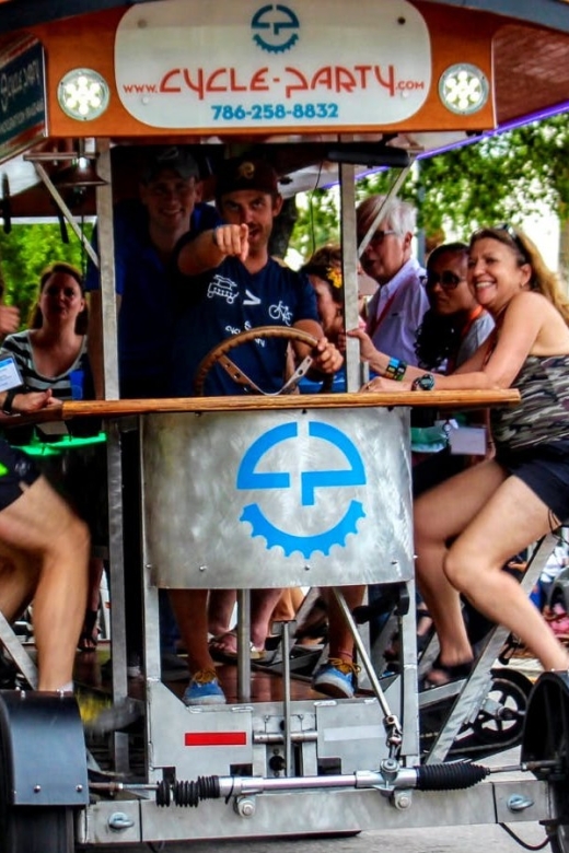 Fort Lauderdale: Guided Happy Hour Bar Crawl by Beer Bike - Duration and Availability