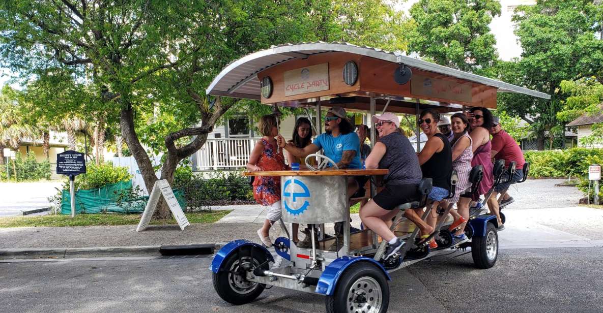 Fort Lauderdale: Party Bike Bar Crawl - Key Points