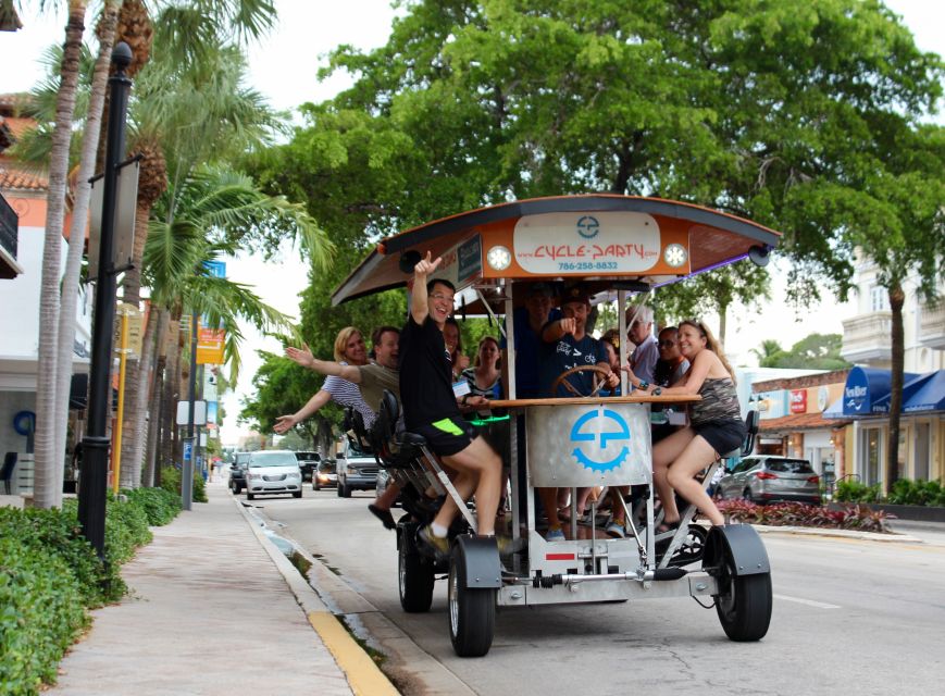 Fort Lauderdale: Party Bike Bar Crawl - Highlights of the Tour
