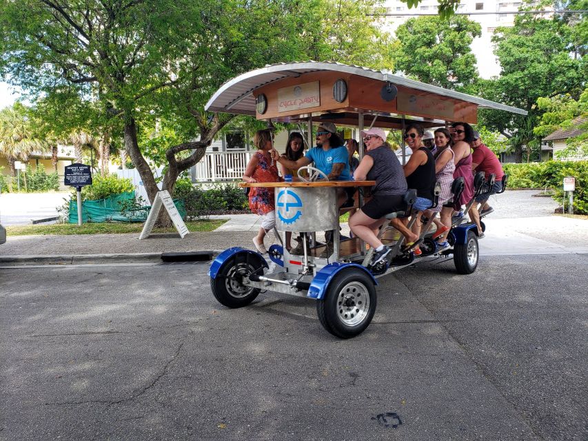 Fort Lauderdale: Party Bike Bar Crawl - Inclusions and Pricing