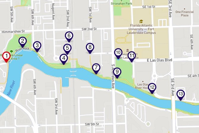 Fort Lauderdale Riverwalk Self-guided Audio Walking Tour - Accessibility and Participation