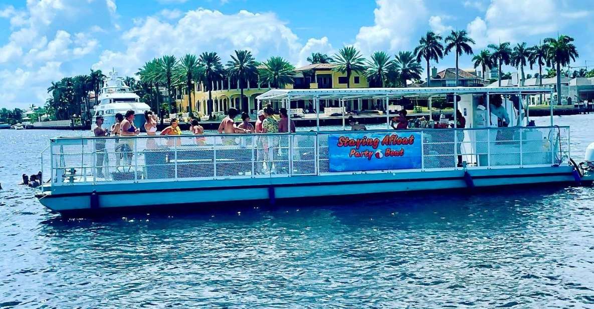 Fort Lauderdale: Scenic Boat Trip W/ Swim Stop & Inflatables - Exploring the Sandbar and Inflatables