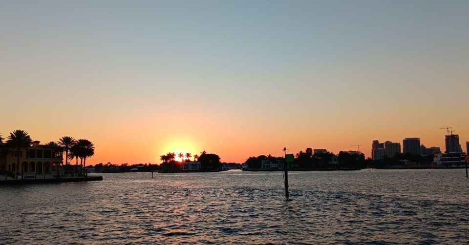 Fort Lauderdale: Sunset Fun Cruise With Downtown Views - Inclusions for the Cruise