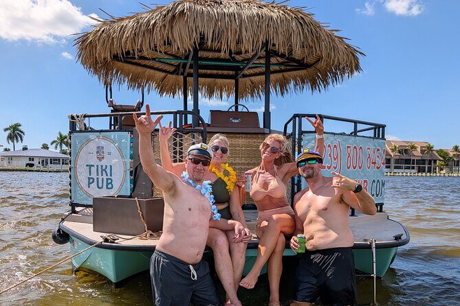 Fort Myers: Tiki Pub VIP Private Tropical Sandbar Getaway Cruise - Key Points