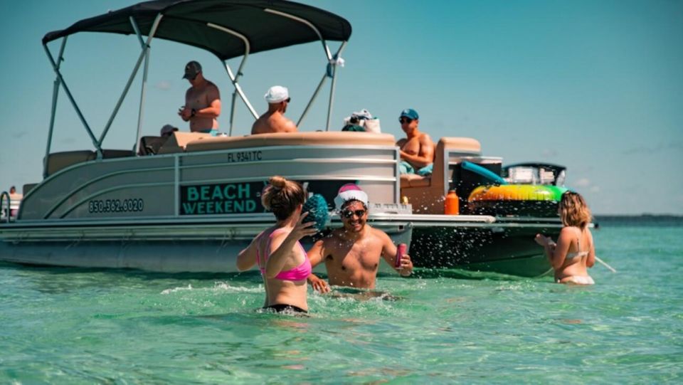 Fort Walton Beach: Pontoon Rental - Amenities of the Rental