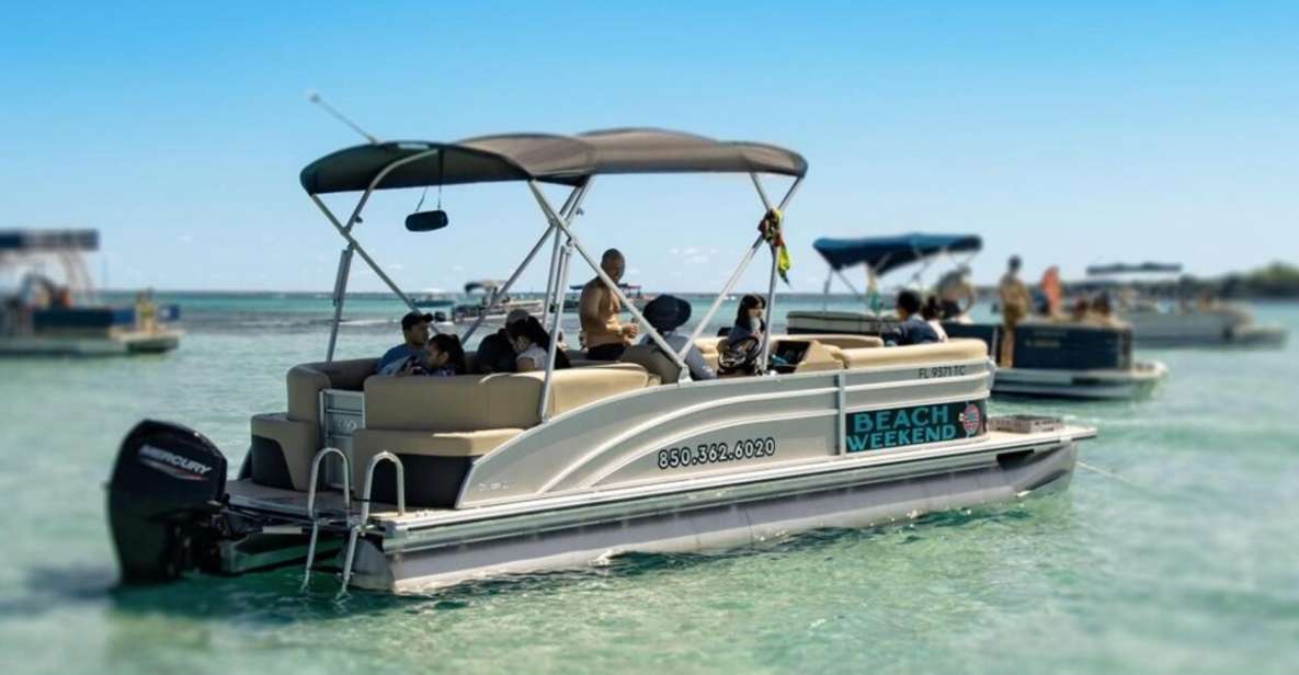 Fort Walton Beach: Pontoon Rental - Discover Emerald Gulf Waters