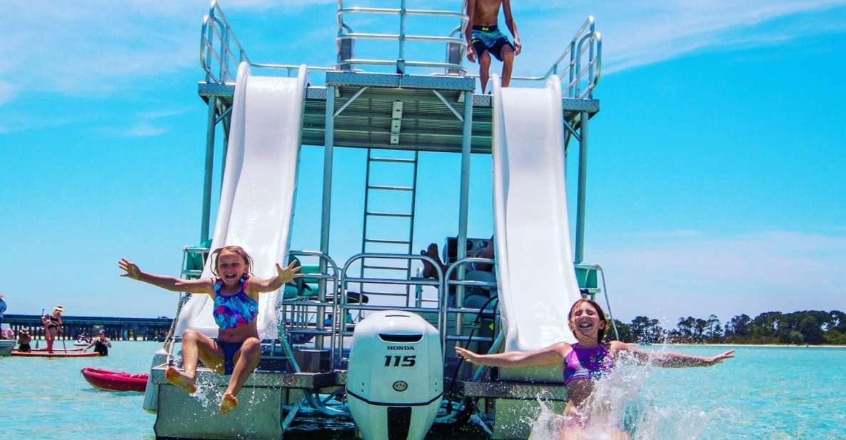 Fort Walton: Double Decker Half Day Pontoon Boat Rental - Boat Features